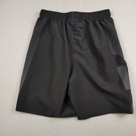 Under Armour Shorts Mens Medium Black Loose Fit Gym Athletic - Picture 2 of 8
